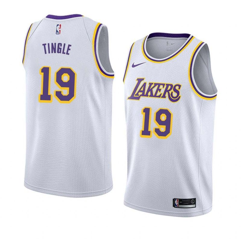 Cheap Jack Tingle/Vern Mikkelsen/Tony Campbell Lakers Jersey From China
