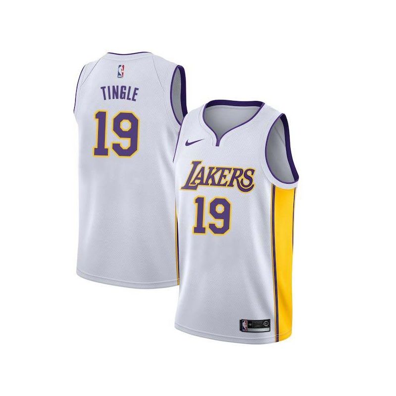 Cheap Jack Tingle/Vern Mikkelsen/Tony Campbell Lakers Jersey From China