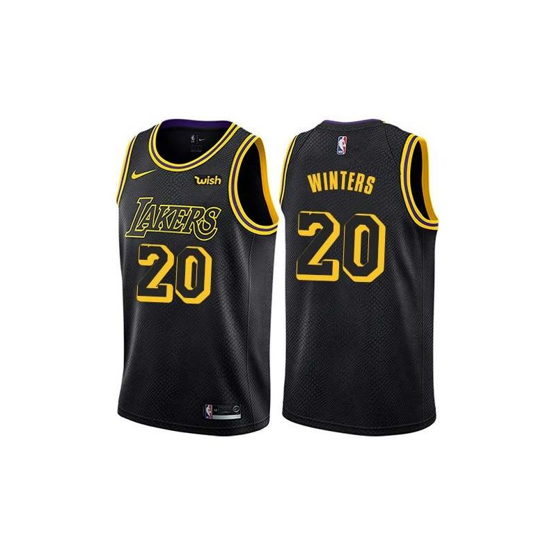 Cheap Brian Winters/Donnie Freeman/Allen Murphy Lakers Jersey From China