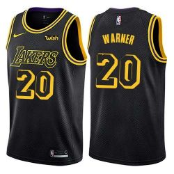 Cheap Cornell Warner/Maurice Lucas/Milt Wagner Lakers Jersey From China