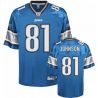 Cheap Calvin Johnson Lions Jersey #81 Blue From China