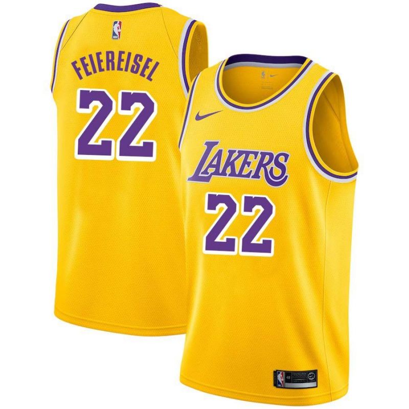 Cheap Ron Feiereisel/McCoy Ingram/George Brown Lakers Jersey From China