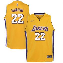 Cheap Ron Feiereisel/McCoy Ingram/George Brown Lakers Jersey From China