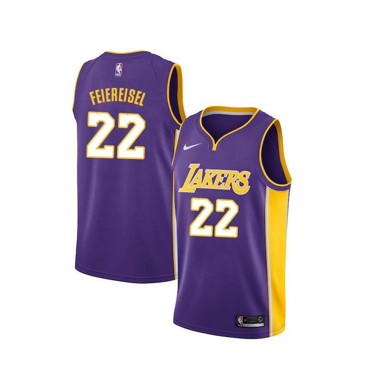 Cheap Ron Feiereisel/McCoy Ingram/George Brown Lakers Jersey From China