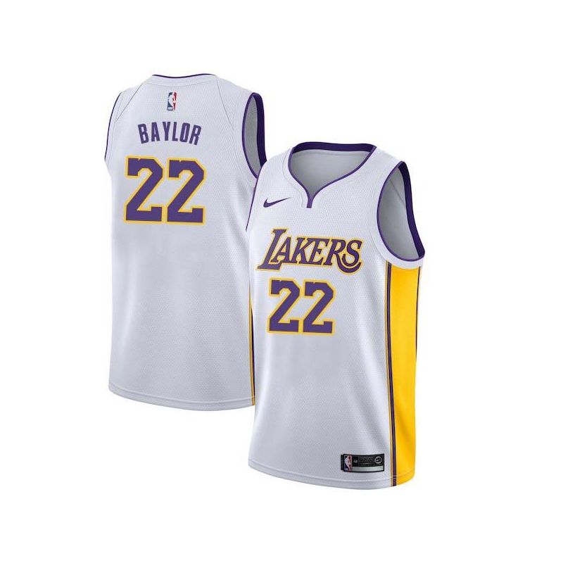 Cheap Elgin Baylor/Ed Kalafat/Boo Ellis Lakers Jersey From China