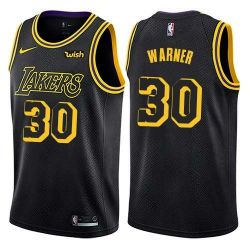 Cheap Cornell Warner/Marv Roberts/Brad Davis Lakers Jersey From China