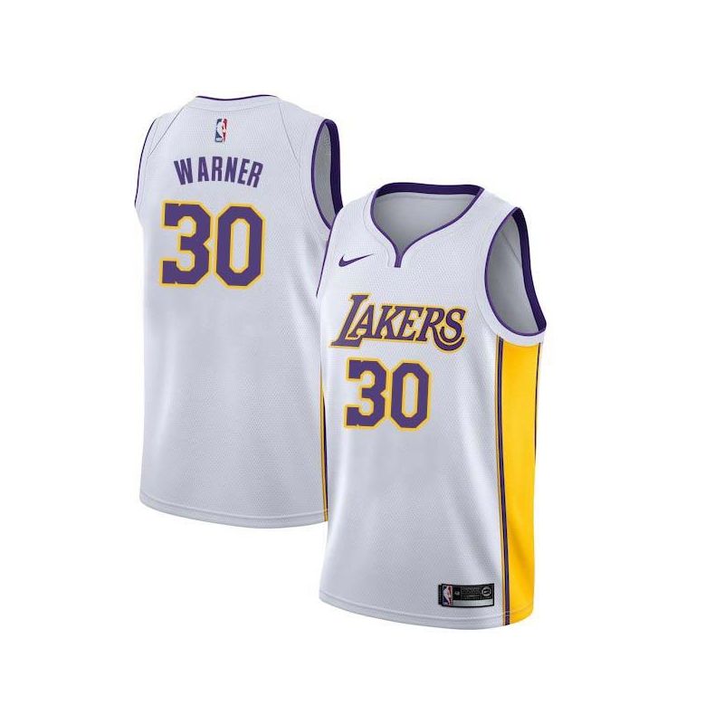 Cheap Cornell Warner/Marv Roberts/Brad Davis Lakers Jersey From China