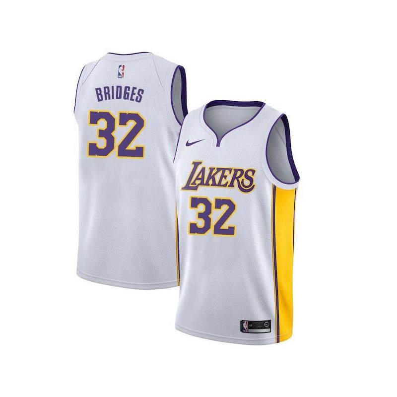 Cheap Bill Bridges/Cazzie Russell/Magic Johnson Lakers Jersey From China