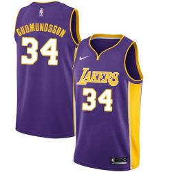 Cheap Petur Gudmundsson/Ray Tolbert/Tony Smith Lakers Jersey From China