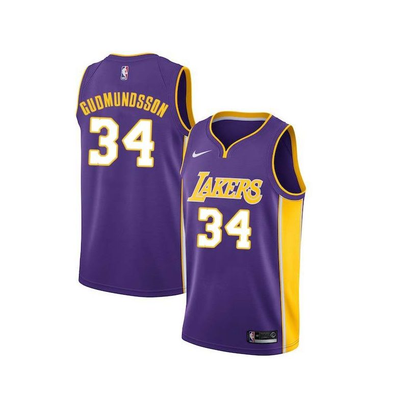 Cheap Petur Gudmundsson/Ray Tolbert/Tony Smith Lakers Jersey From China