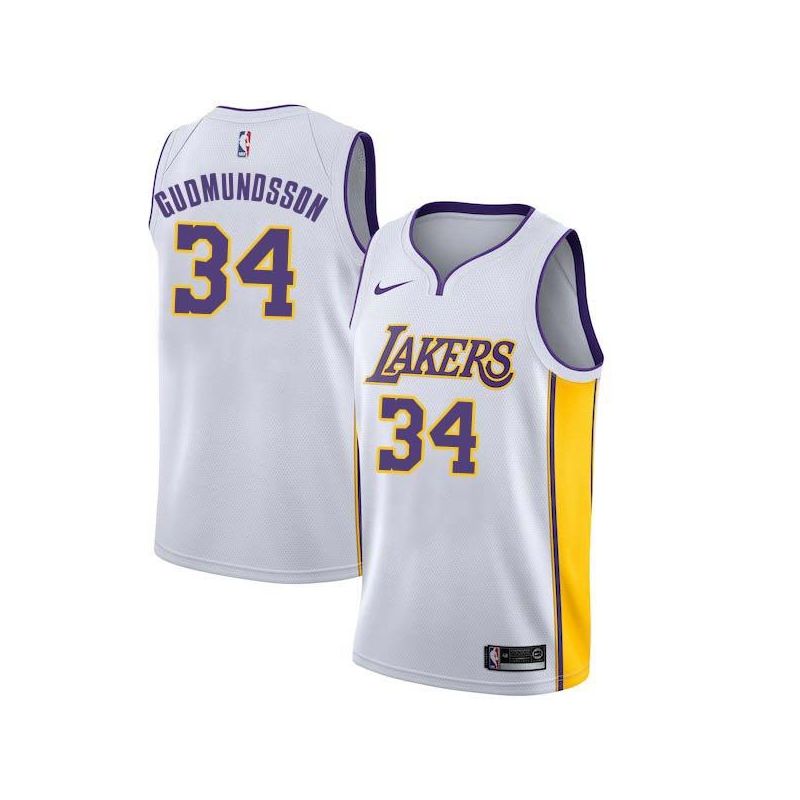 Cheap Petur Gudmundsson/Ray Tolbert/Tony Smith Lakers Jersey From China