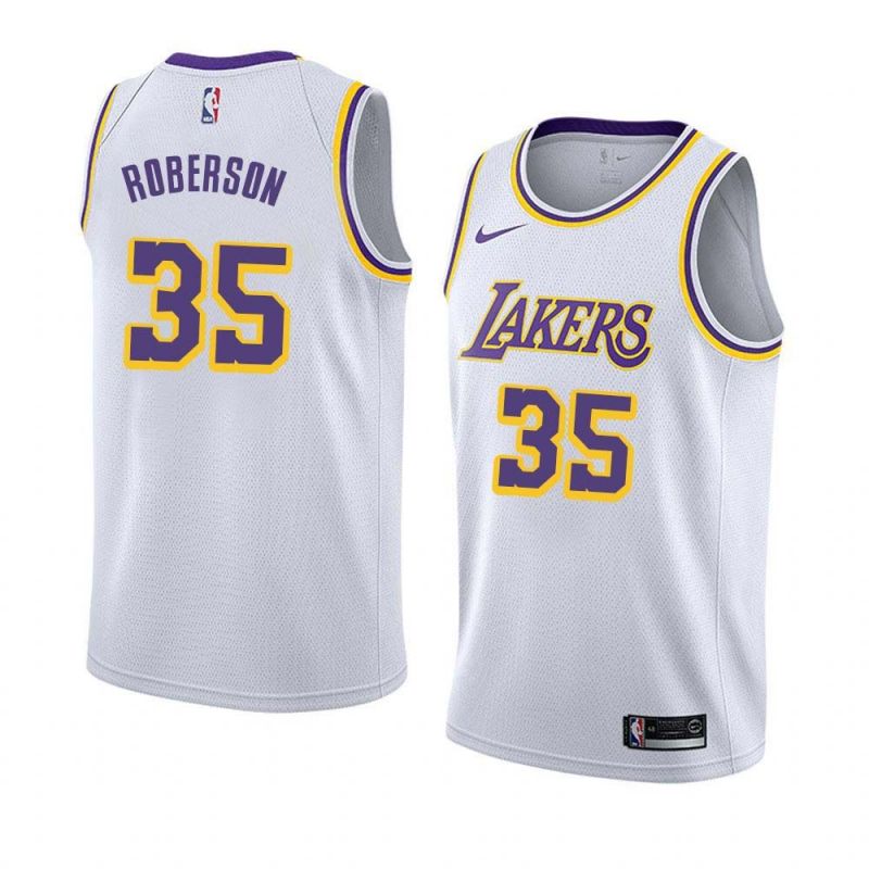 Cheap Rick Roberson/Bill Bridges/Don Ford Lakers Jersey From China