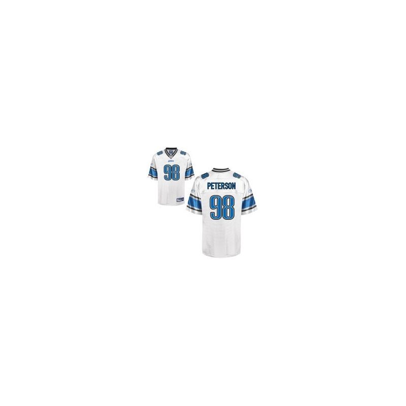 Cheap Nick Fairley Lions Jersey #98 White From China