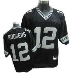 Cheap Aaron Rodgers Packers Jersey #12 Black From China