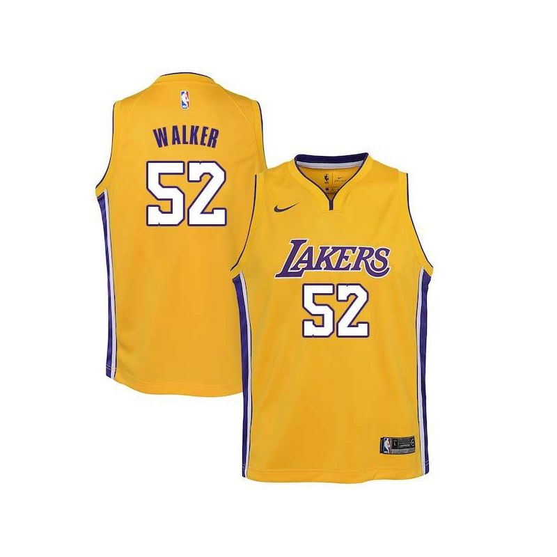 Cheap Samaki Walker/James Edwards/Howie Jolliff Lakers Jersey From China