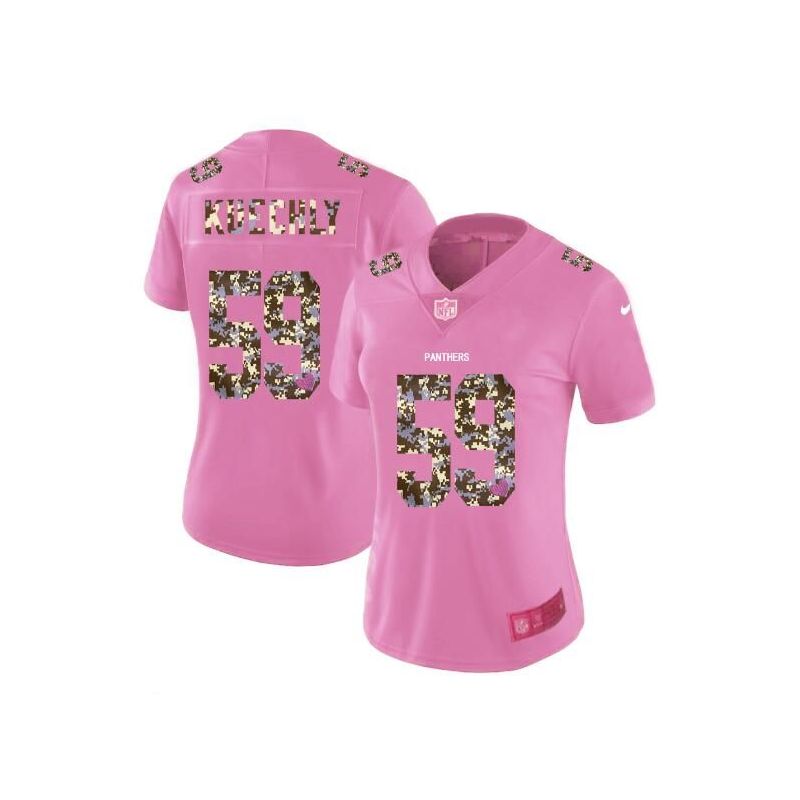 Cheap Luke Kuechly Panthers Women Jersey From China Pink Camouflage Font with Love Heart #59 Cheap Luke Kuechly Panthers Women Jersey From China Pink Camouflage Font with Love Heart #59