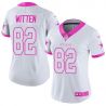 Cheap Jason Witten Cowboys Women Jersey From China White&Pink Vapor Untouchable Limited #82