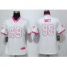 Cheap JJ Watt Texans Women Jersey From China White&Pink Vapor Untouchable Limited #99