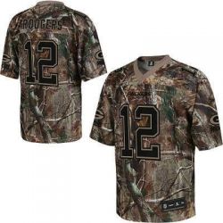 Cheap Aaron Rodgers Packers Jersey #12 Camo From China