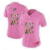 Cheap 12th Fan Seahawks Women Jersey From China Pink Camouflage Font with Love Heart #12