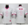 Cheap Russell Wilson Seahawks Women Jersey From China White&Pink Vapor Untouchable Limited #3