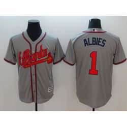 Cheap Ozzie Albies Braves Jersey From China #1