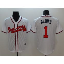 Cheap Ozzie Albies Braves Jersey From China #1