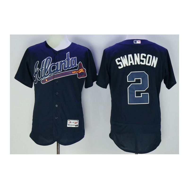 Cheap Dansby Swanson Braves Jersey From China #2