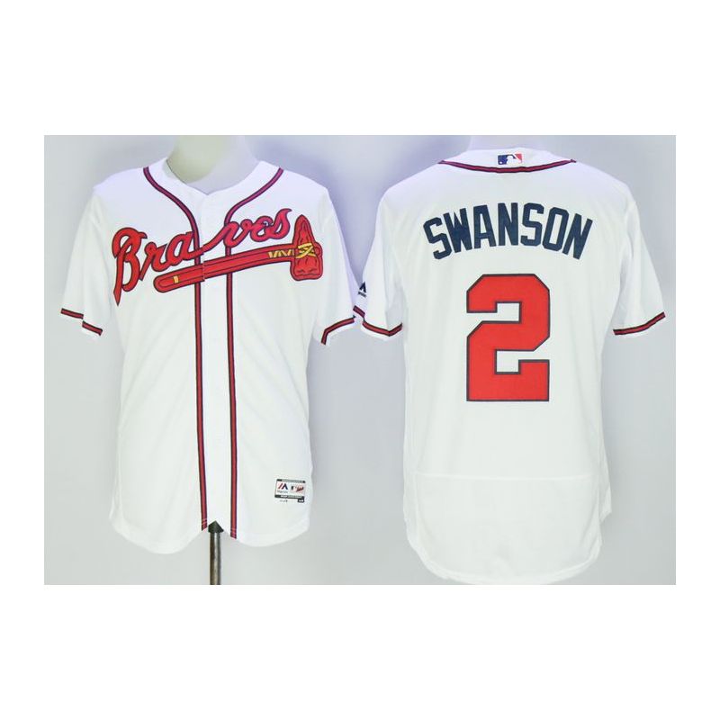 Cheap Dansby Swanson Braves Jersey From China #2