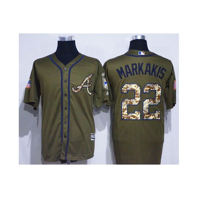 Cheap Nick Markakis Braves Jersey From China #22