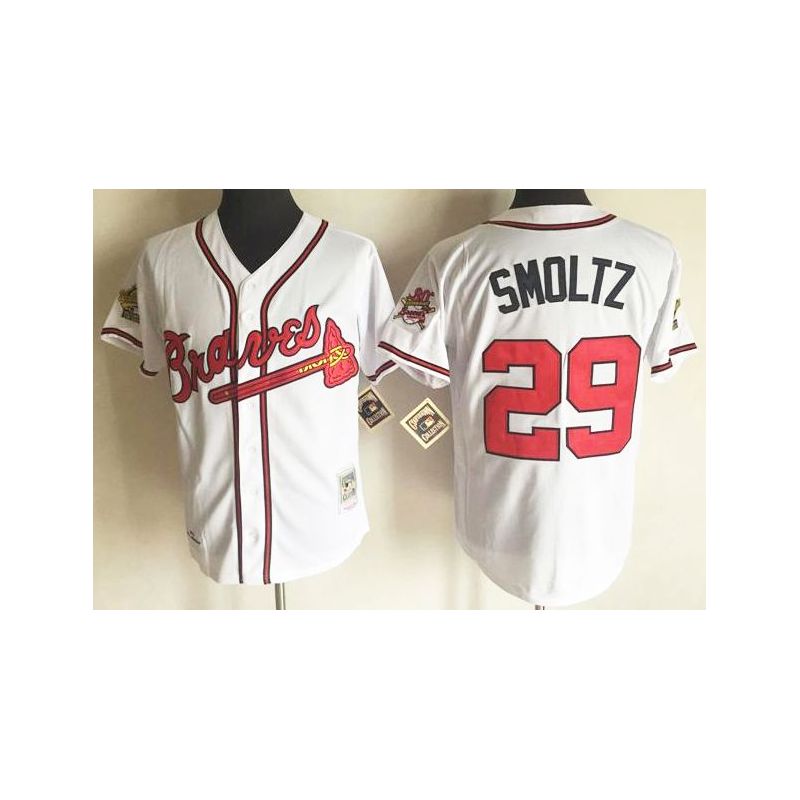 Cheap John Smoltz Braves Jersey From China #29