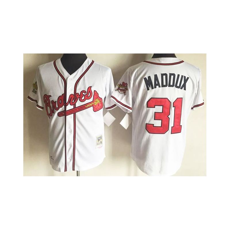 Cheap Greg Maddux Braves Jersey From China #31