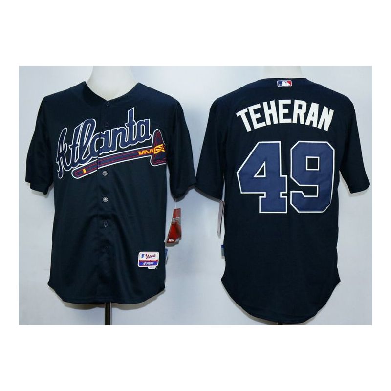 Cheap Julio Teheran Braves Jersey From China #49