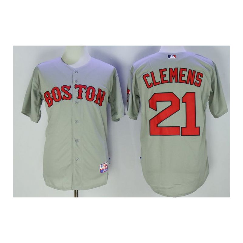 Cheap Roger Clemens Red Sox Jersey From China #21