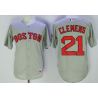 Cheap Roger Clemens Red Sox Jersey From China #21