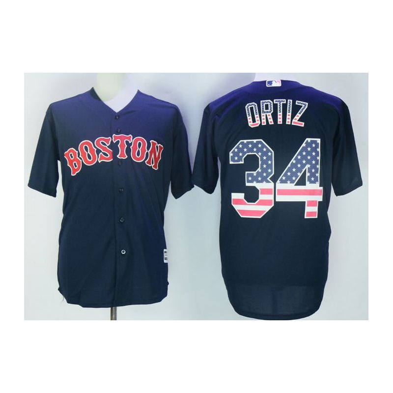 Cheap David Ortiz Red Sox Jersey From China #34