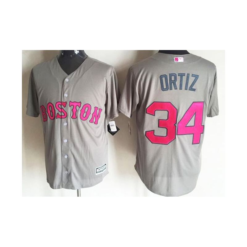 Cheap David Ortiz Red Sox Jersey From China #34