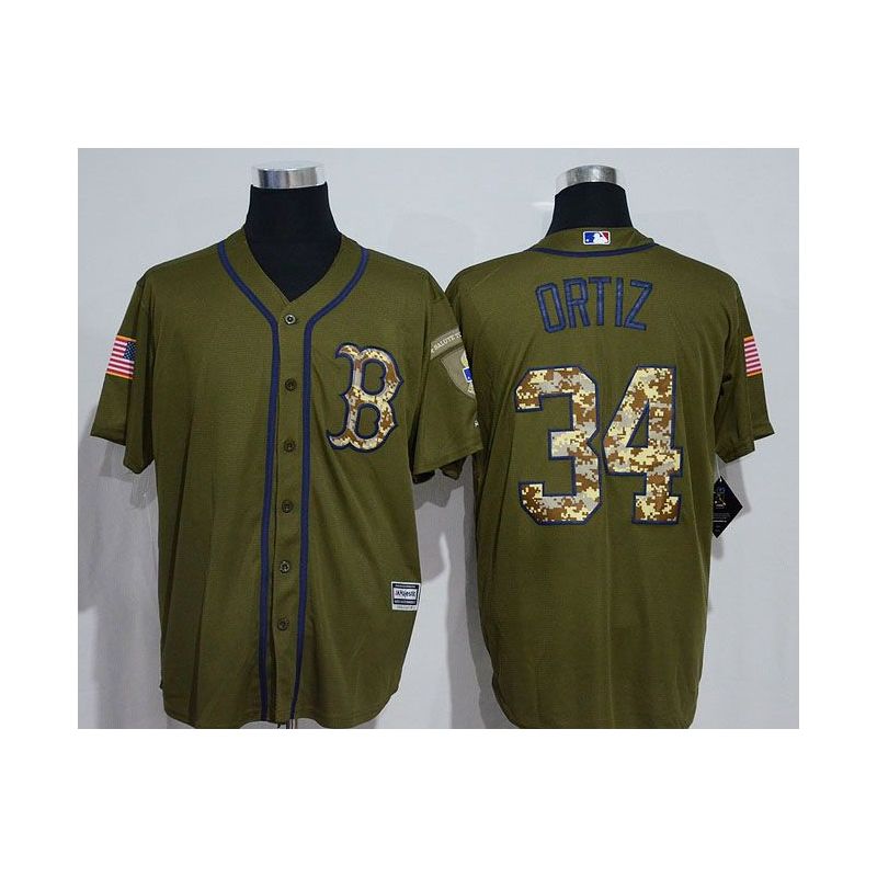 Cheap David Ortiz Red Sox Jersey From China #34