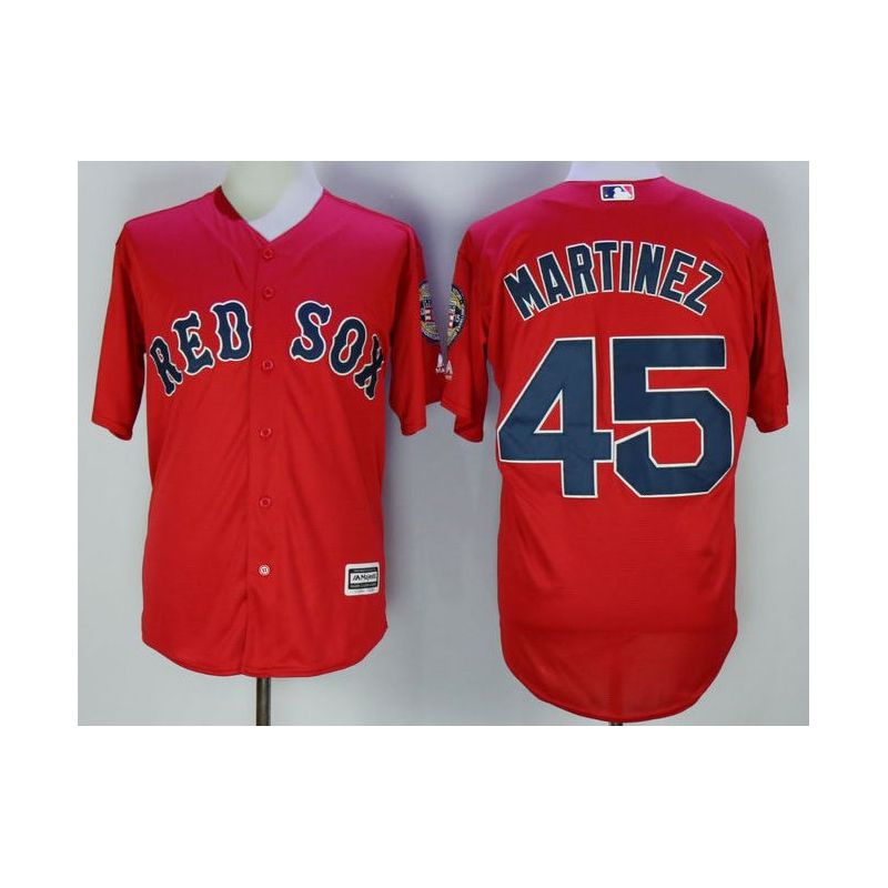 Cheap Pedro Martinez Red Sox Jersey From China #45