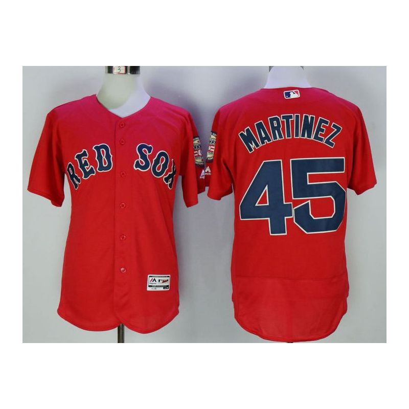 Cheap Pedro Martinez Red Sox Jersey From China #45