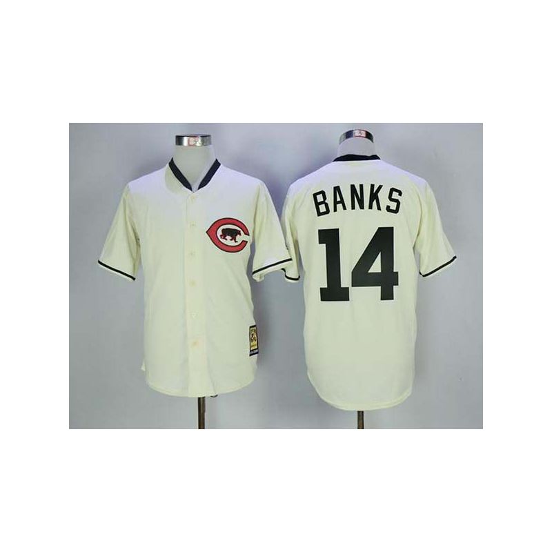 Cheap Ernie Banks Cubs Jersey From China #14