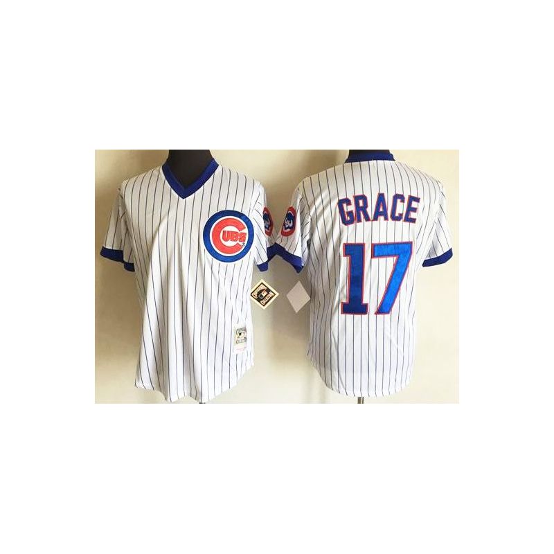 Cheap Mark Grace Cubs Jersey From China #17