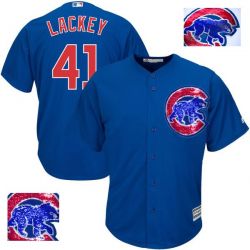 Cheap John Lackey Cubs Jersey From China #41