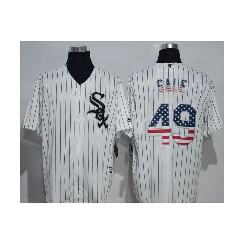 Cheap Chris Sale White Sox Jersey From China #49