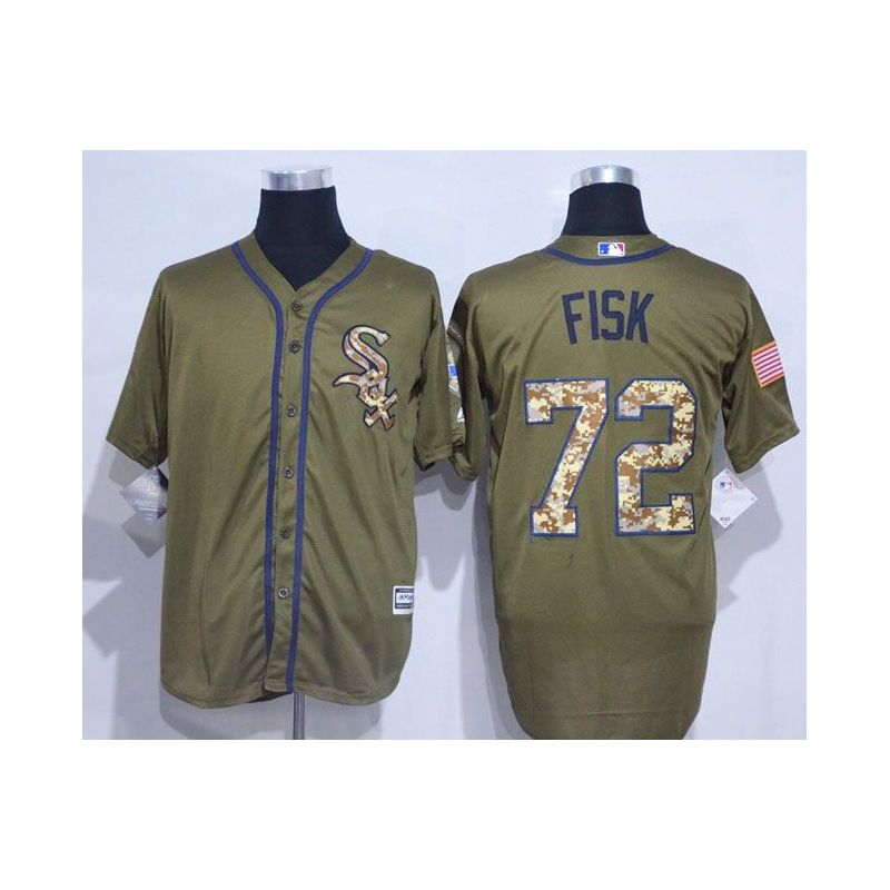 Cheap Carlton Fisk White Sox Jersey From China #72