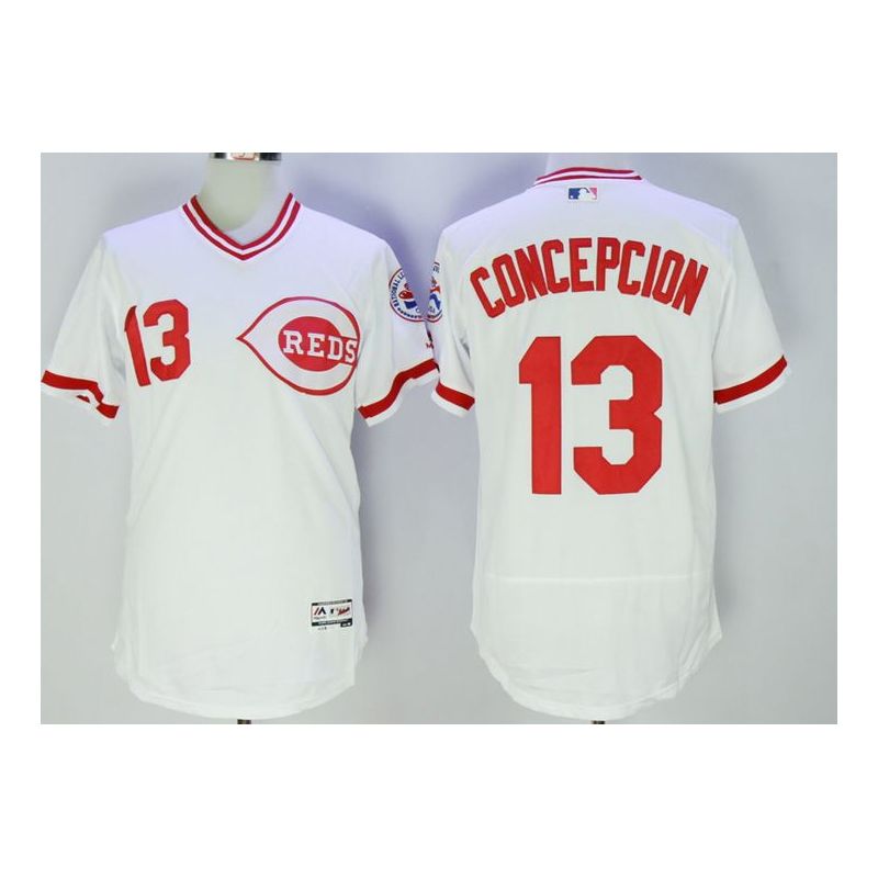 Cheap Dave Concepcion Reds Jersey From China #13