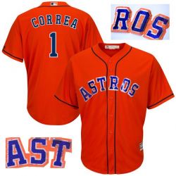 Cheap Rookie Correa Astros Jersey From China #1