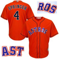 Cheap George Springer Astros Jersey From China #4