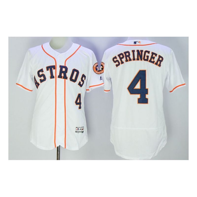 Cheap George Springer Astros Jersey From China #4