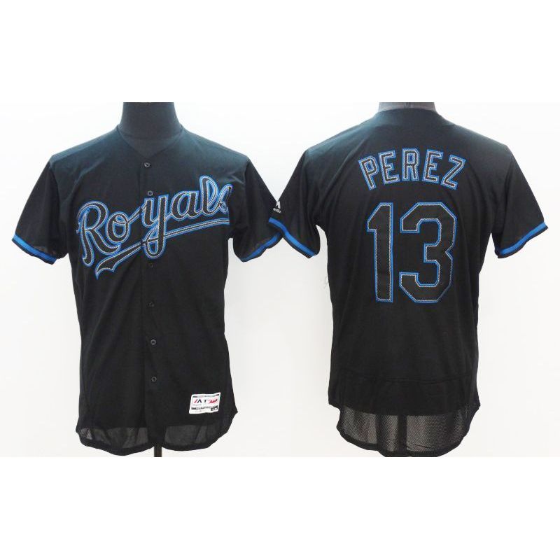 Cheap Salvador Perez Royals Jersey From China #13